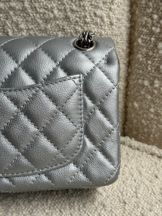 Chanel 2.55 Mini Silver