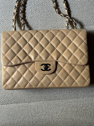 Chanel Timeless Jumbo Beige