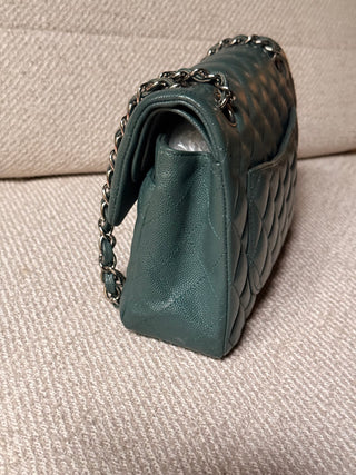 Chanel Timeless Vert Amande 22cm