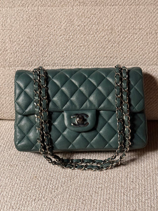 Chanel Timeless Vert Amande 22cm