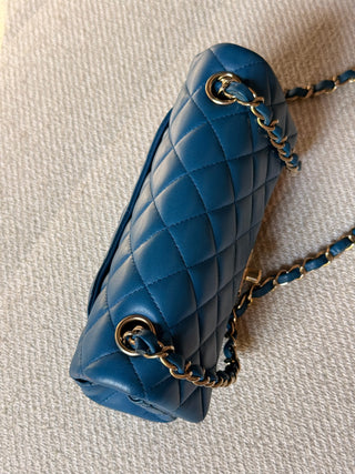 Chanel Timeless Mini Rectangle Bleu