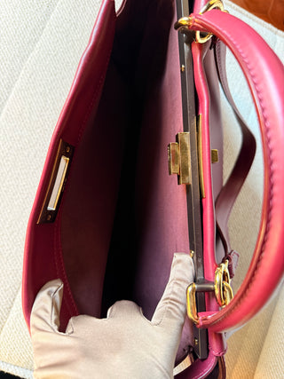 Fendi Peekaboo Soft Large Bordeaux