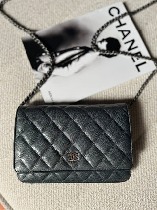 Chanel Wallet On Chain irisé