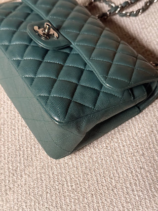 Chanel Timeless Vert Amande 22cm