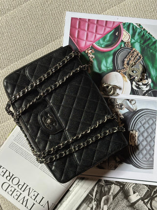 Chanel Timeless Jumbo Caviar Noir