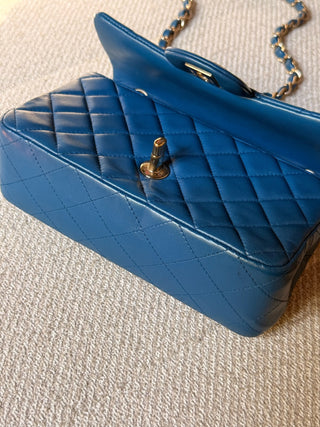 Chanel Timeless Mini Rectangle Bleu