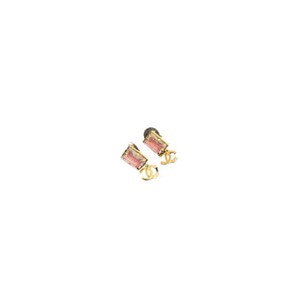 Chanel Boucles d'Oreilles CC pendante