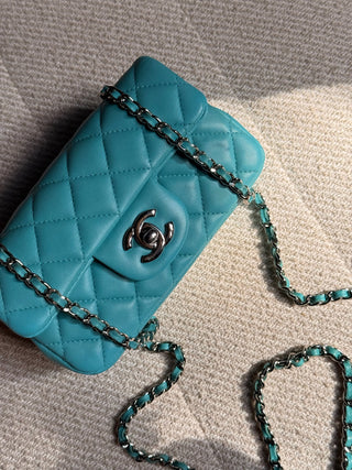 Chanel Timeless Bleu Tiffany