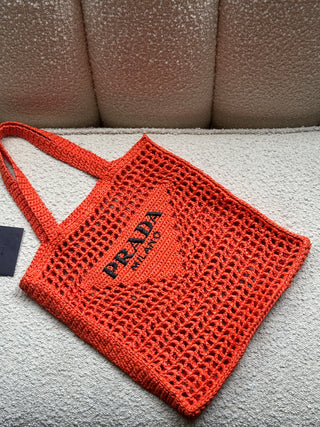 Prada Cabas en crochet