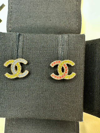 Chanel Boucles d'oreilles CC