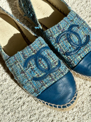 Espadrille en toile Chanel