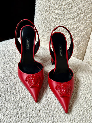 Versace Medusa Aevitas Pumps