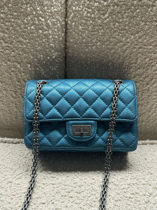 Chanel mini 2.55 Bleu