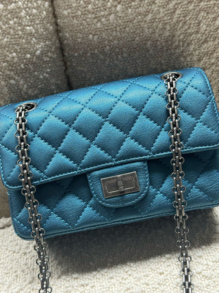 Chanel mini 2.55 Bleu