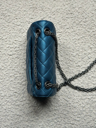 Chanel mini 2.55 Bleu