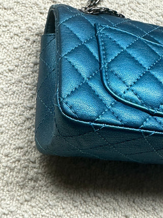 Chanel mini 2.55 Bleu