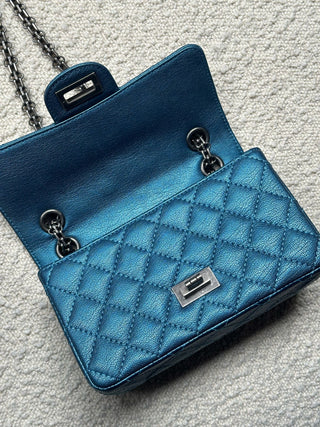 Chanel mini 2.55 Bleu