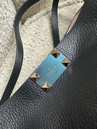 Valentino Garavani Tote Rockstud Noir