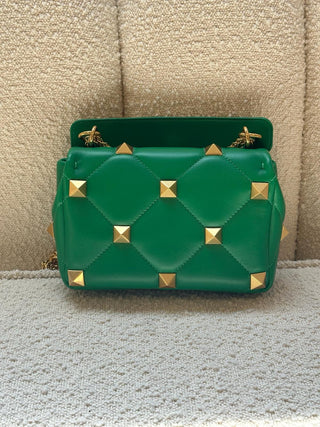 Valentino Garavani Roman Stud The Shoulder Vert